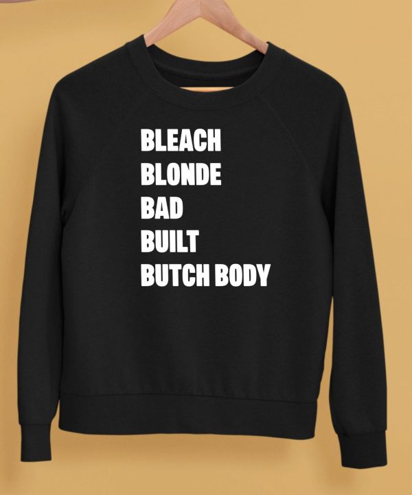 Jasmine Crockett Wearing Bleach Blonde Bad Built Butch Body Shirt5
