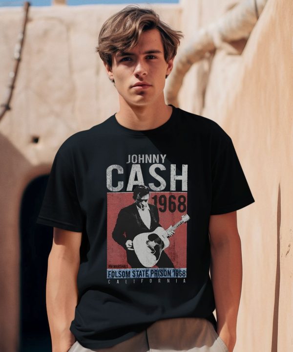 Joe Rogan Wearing Johnny Cash One More Song 1968 Vintage Shirt