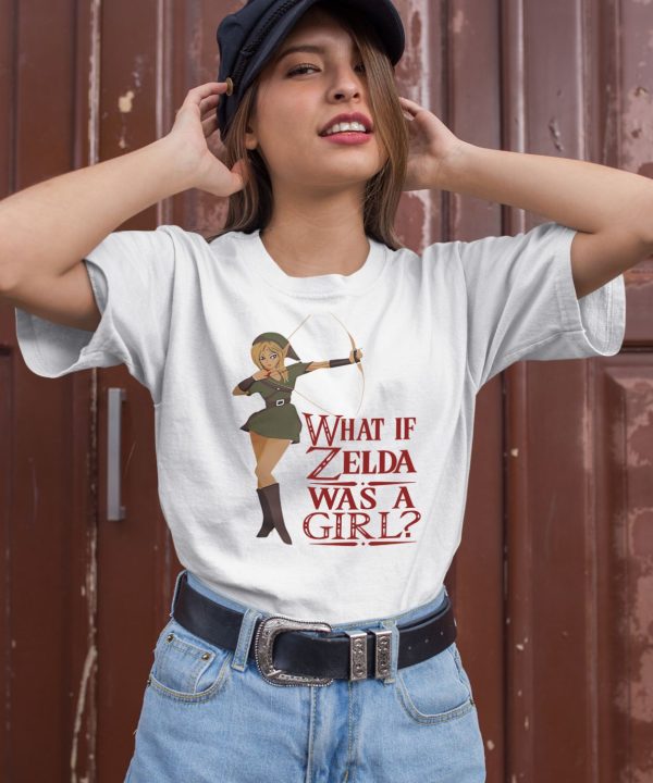 Josh Sawyer What If Zelda Was A Girl Shirt2