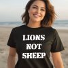 Julian Edelman Wearing Lions Not Sheep Shirt3