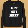 Julian Edelman Wearing Lions Not Sheep Shirt5