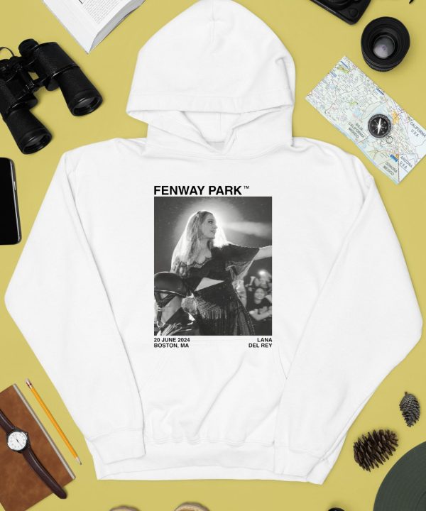 Lana Del Rey Merch Photo Fenway Park Shirt4