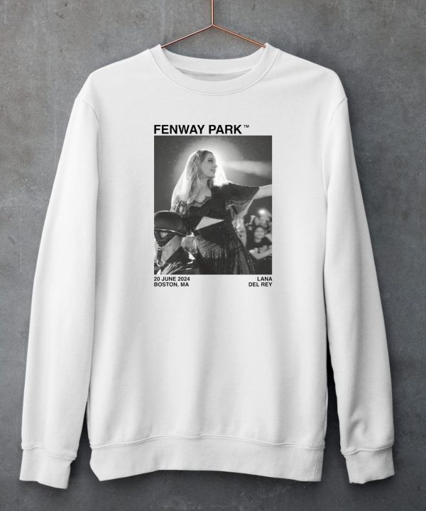 Lana Del Rey Merch Photo Fenway Park Shirt5