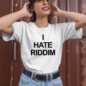 Mad Dubz Wearing I Hate Riddim Shirt