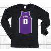 Malik Monk Sacramento Jersey Qiangy Shirt6