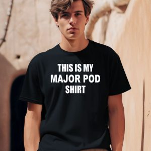 Matt Cardona Wearing This Is My Major Pod Shirt Shirt