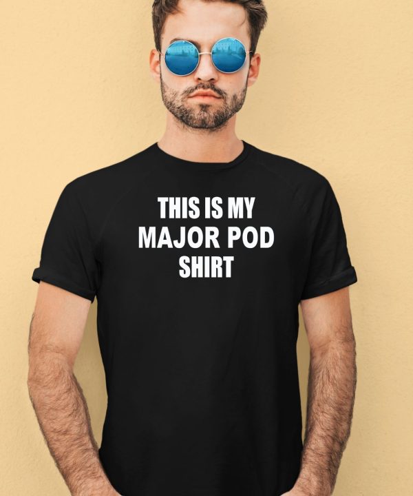 Matt Cardona Wearing This Is My Major Pod Shirt Shirt1