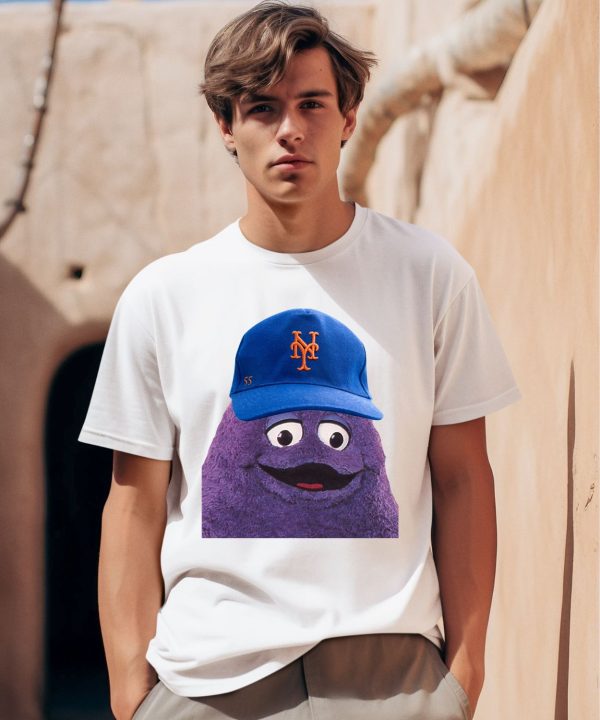 Mcdonaldland Grimace Mets Shirt