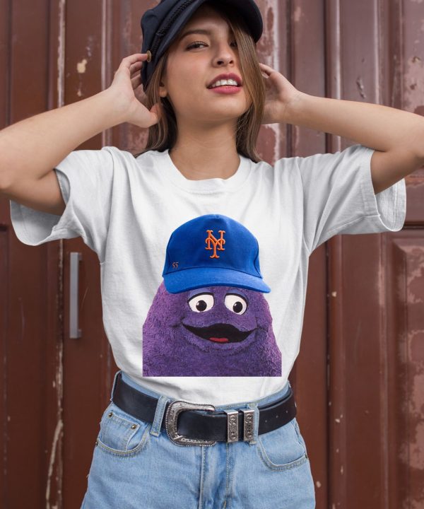 Mcdonaldland Grimace Mets Shirt2