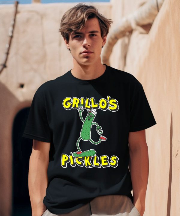 Mike Lottie X Grillos Pickle Man Skate Shirt0