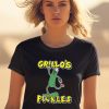 Mike Lottie X Grillos Pickle Man Skate Shirt2