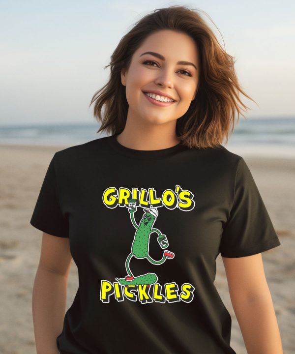 Mike Lottie X Grillos Pickle Man Skate Shirt3