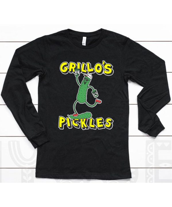 Mike Lottie X Grillos Pickle Man Skate Shirt6