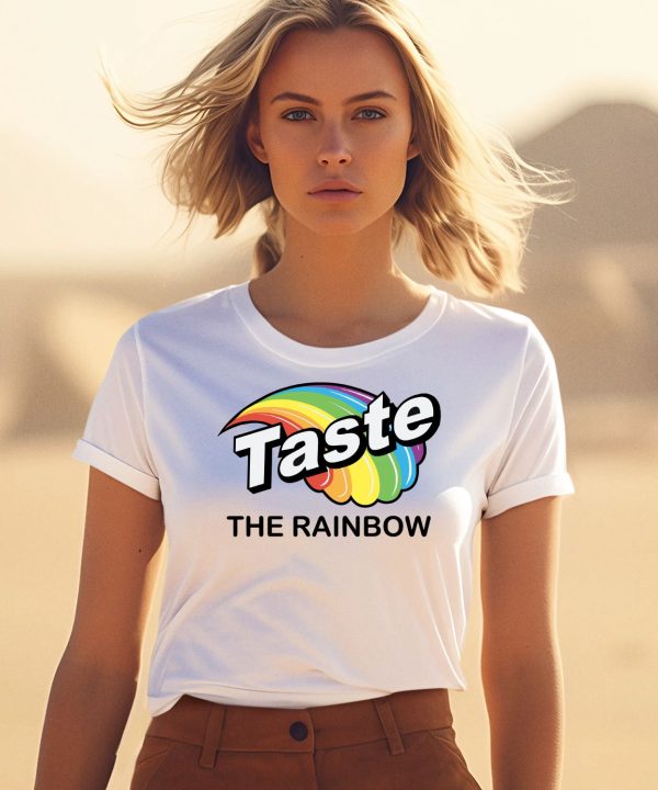Mimis Mua Wearing Taste The Rainbow Shirt1