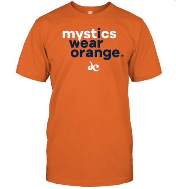 Mystics Wear Orange Shirt