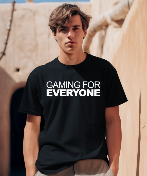 Phil Spencer Wearing Gaming For Everyone Shirt