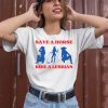 Save A Horse Ride A Lesbian Cowgirl Shirt2