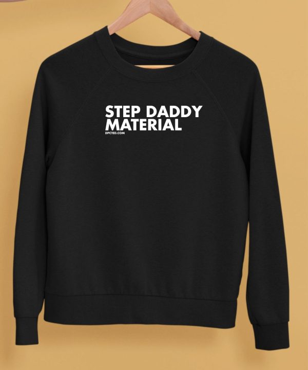 Shannon Sharpe Wearing Step Daddy Material Shirt5