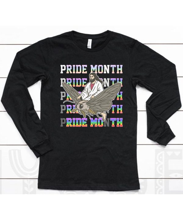 Shirts That Go Hard Pride Month Ride Moth Shirt6