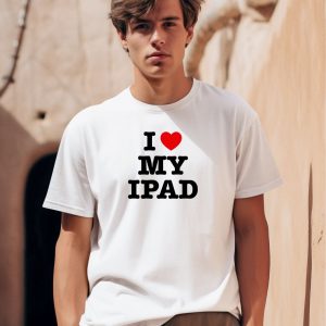 Suki Waterhouse Wearing I Love My Ipad Shirt