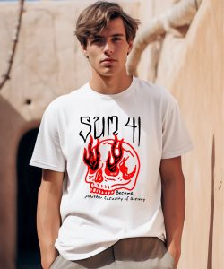 Sum 41 Store Skull Sketch Shirt0