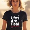 Tom Delonge Wearing Ufos Are Real Aliens Fucking Exist Shirt2