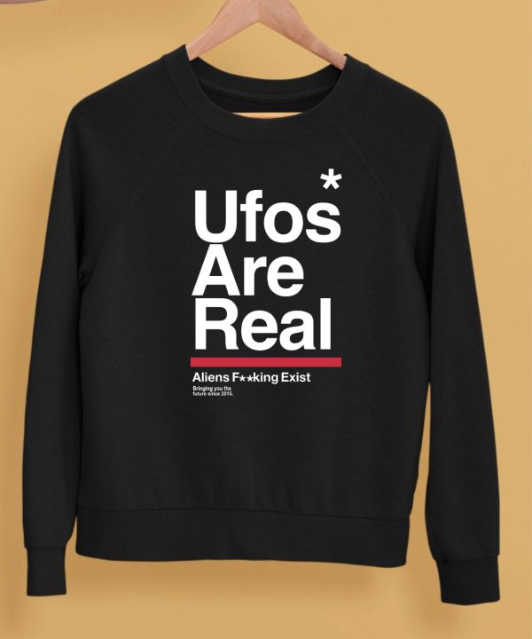 Tom Delonge Wearing Ufos Are Real Aliens Fucking Exist Shirt5