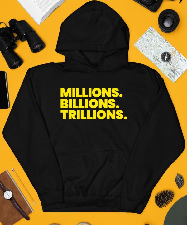 Travis Malloy Wearing Millions Billions Trillions Shirt4