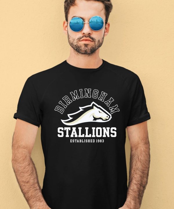 Willie And Chad Wearing Michael Strahan Birmingham Stallions Shirt1