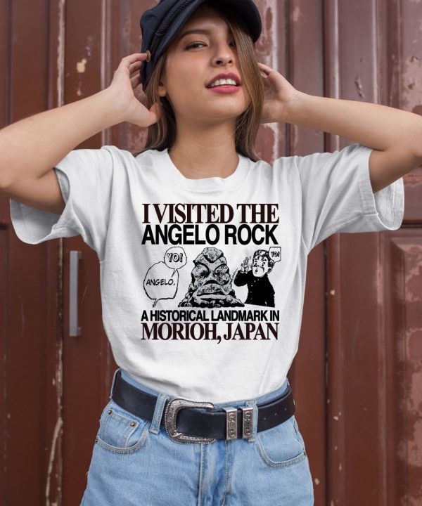 Yo Angelo I Visited The Angelo Rock A Historical Landmark In Morioh Japan Shirt2
