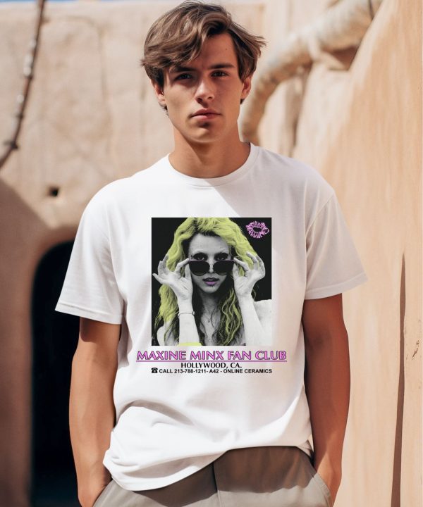 A24 Ceramics X Maxine Minx Fan Club Shirt