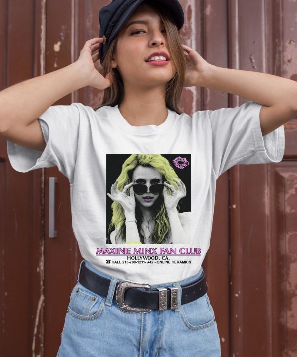 A24 Ceramics X Maxine Minx Fan Club Shirt2