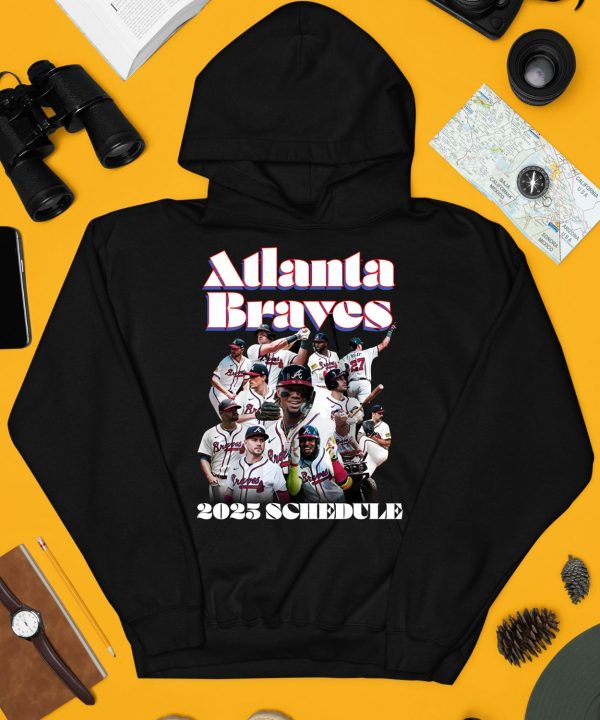 Atlanta Braves 2025 Schedule Shirt4