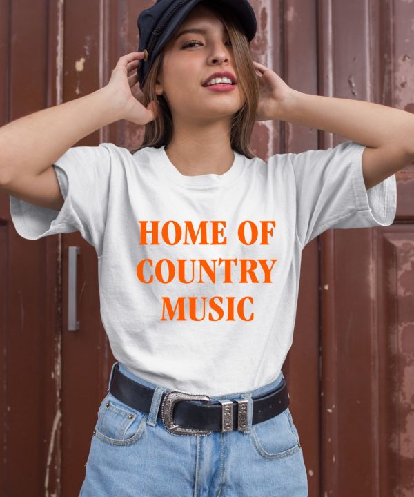 Bailey Zimmerman Wearing Home Of Country Music Shirt