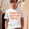 Bailey Zimmerman Wearing Home Of Country Music Shirt0