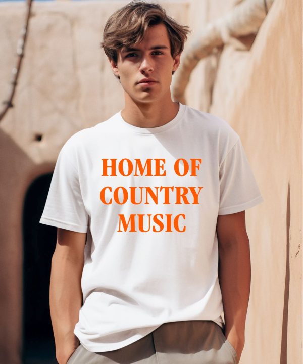 Bailey Zimmerman Wearing Home Of Country Music Shirt0