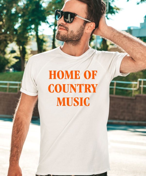 Bailey Zimmerman Wearing Home Of Country Music Shirt3