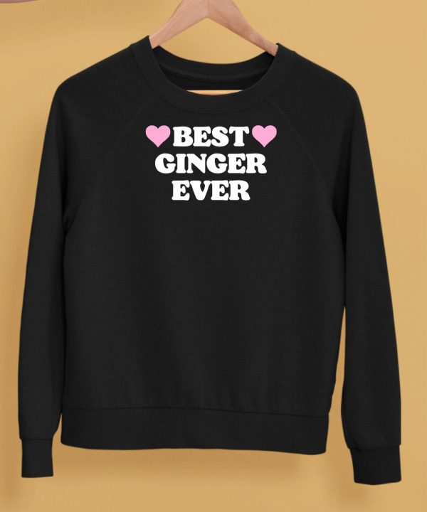 Best Ginger Ever Hearts Shirt5