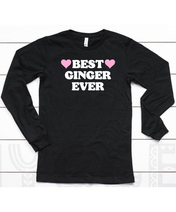 Best Ginger Ever Hearts Shirt6