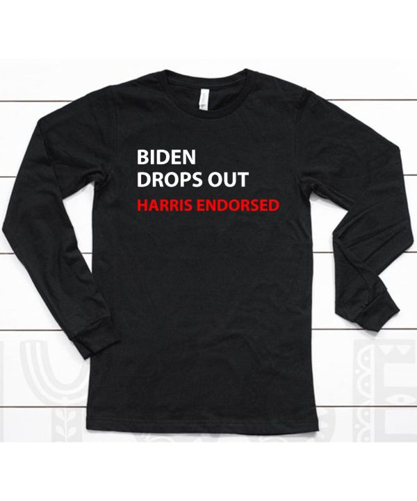 Biden Drops Out Harris Endorsed Shirt6