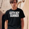 Billy Goth Thornton Wearing Goth Boy Summer Shirt0