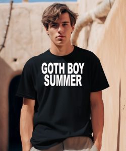 Billy Goth Thornton Wearing Goth Boy Summer Shirt0