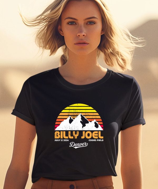 Billy Joel 7 12 24 Denver Retro Event Shirt