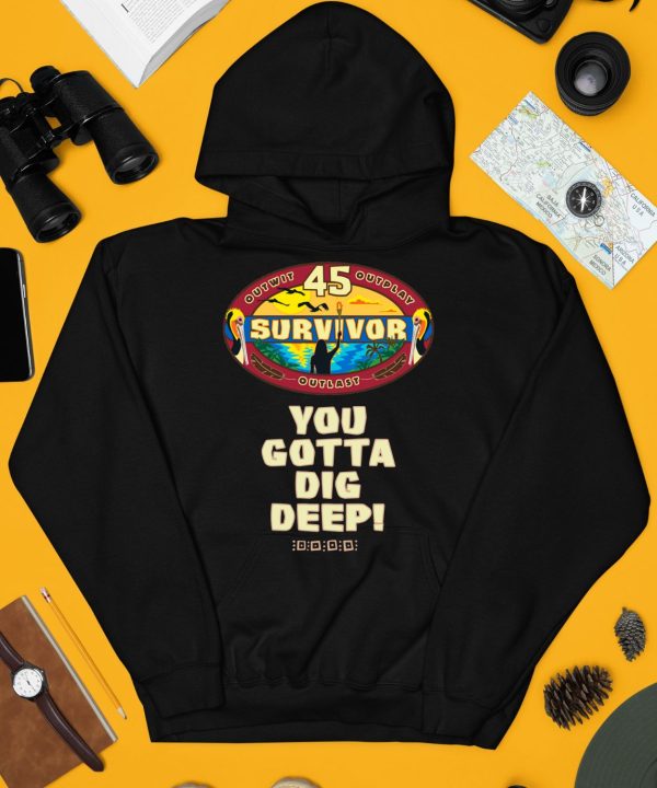 Brandon Donlon Survivor Season 45 You Gotta Dig Deep Shirt4