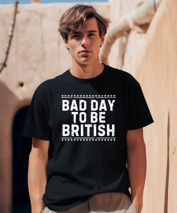 British Dj Wearing Bad Day To Be British Shirt