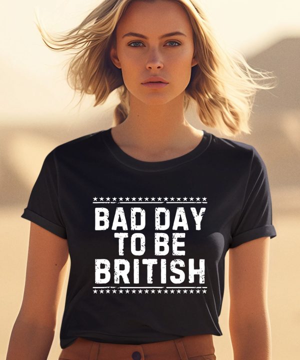 British Dj Wearing Bad Day To Be British Shirt2