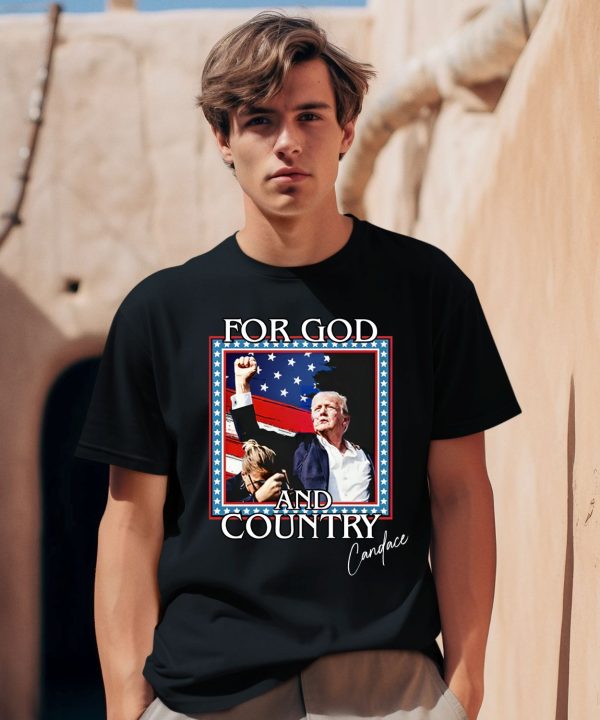 Candace Owens For God And Country Shirt0