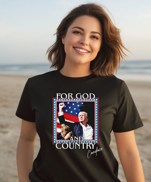 Candace Owens For God And Country Shirt3