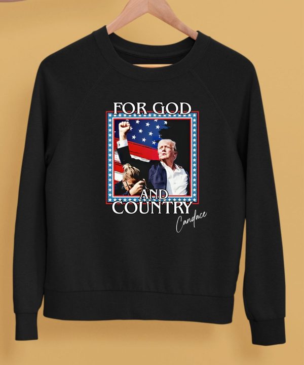 Candace Owens For God And Country Shirt5