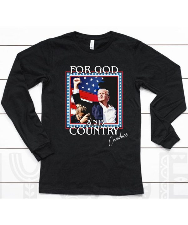 Candace Owens For God And Country Shirt6